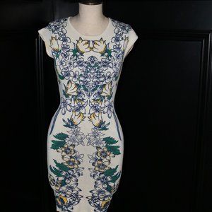 BCBG Ellena Dress Tiger Lily
